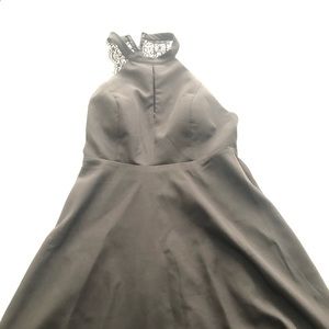 Black cocktail dress